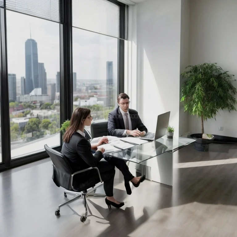 Contract review illustration